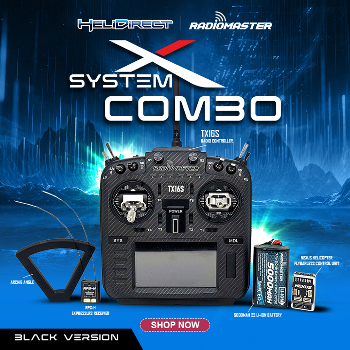 RadioMaster SystemX Starter Pack (Black)