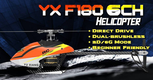 Best 3D Mini RC Helicopter For Beginners - YX F180