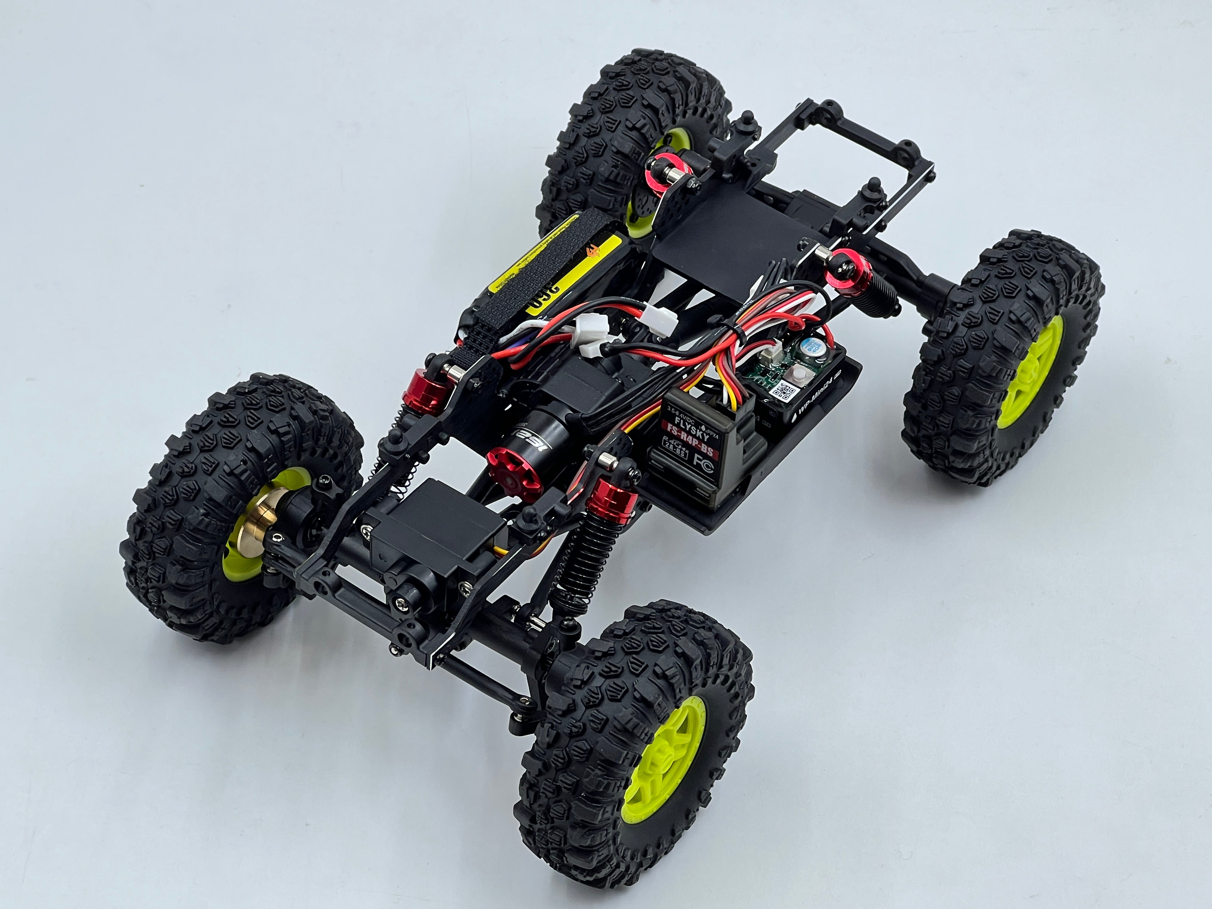 Hobby Plus 1/18 CR 18P PRO Brushless Juice Up 4X4 RTR Rock Crawler - Red