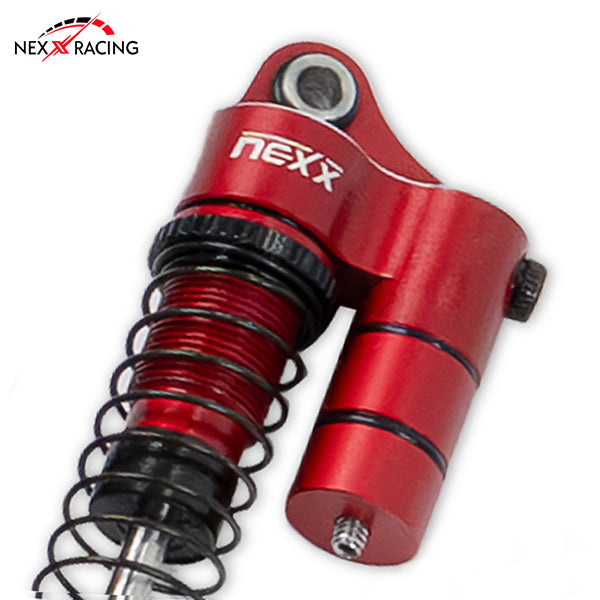 Nexx Racing 53mm Reservoir shocks (4pcs) for 1/18 RC Crawler Redcat Ascent18 - RED