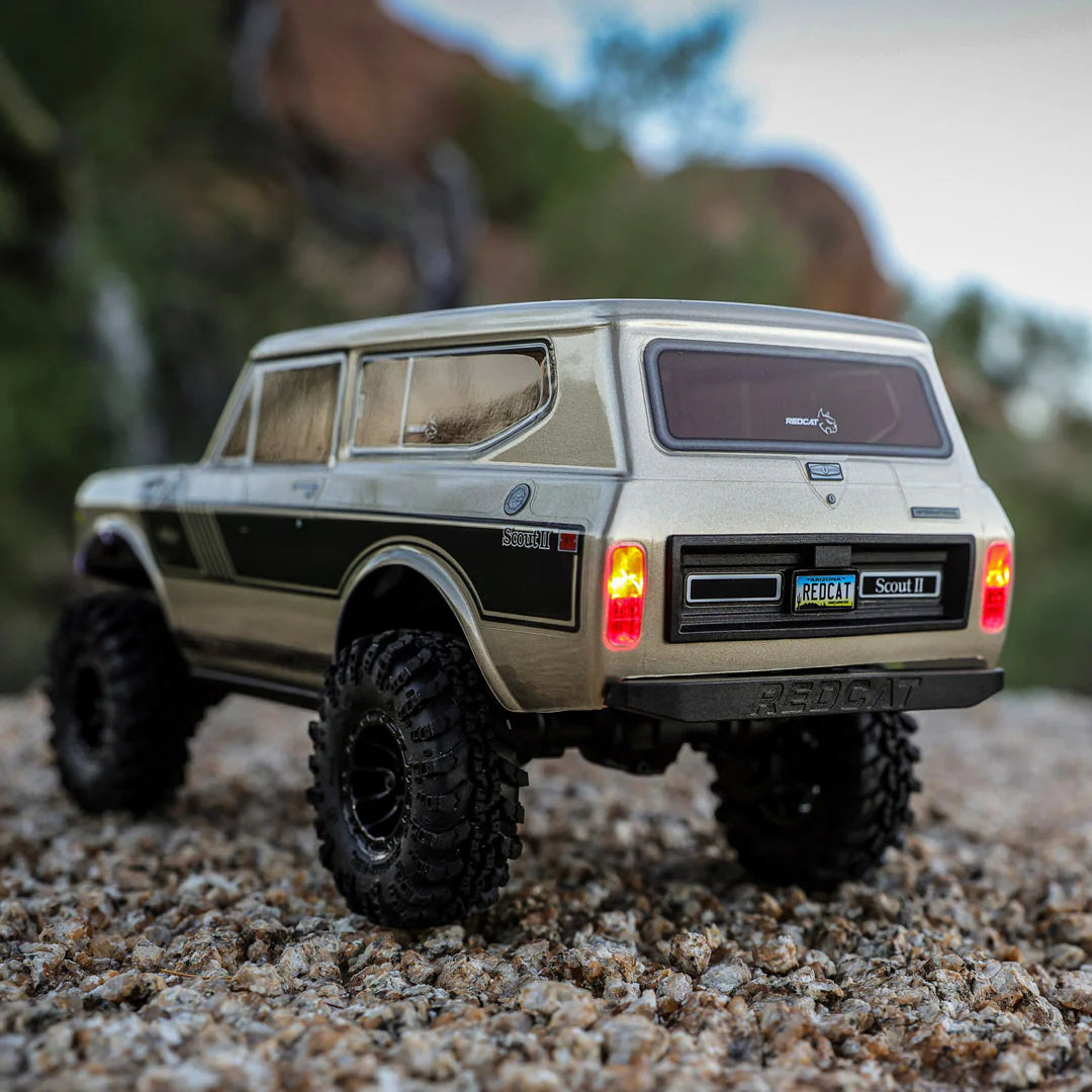 Redcat Ascent-18 International Scout II Brushless - 1/18 Scale Brushless Electric Rock Crawler