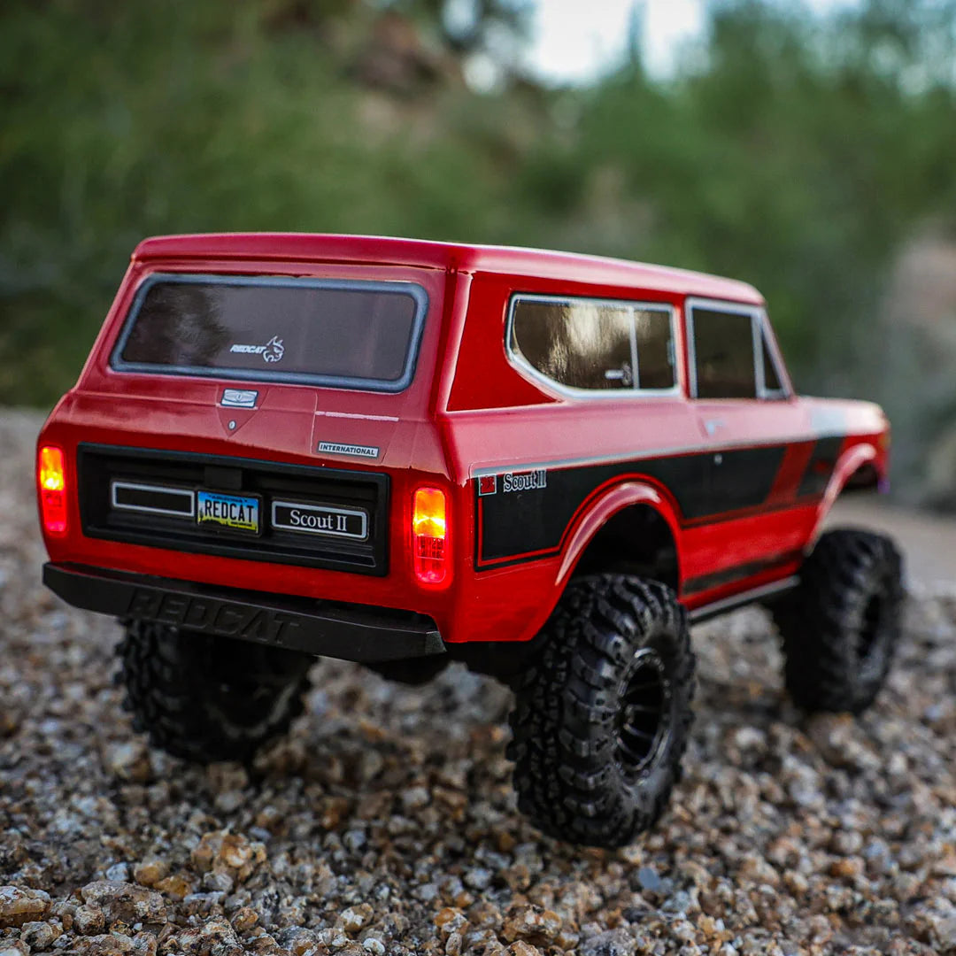 Redcat Ascent-18 International Scout II Brushless - 1/18 Scale Brushless Electric Rock Crawler