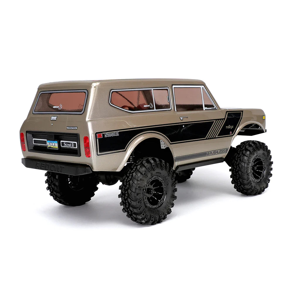 Redcat Ascent-18 International Scout II Brushless - 1/18 Scale Brushless Electric Rock Crawler