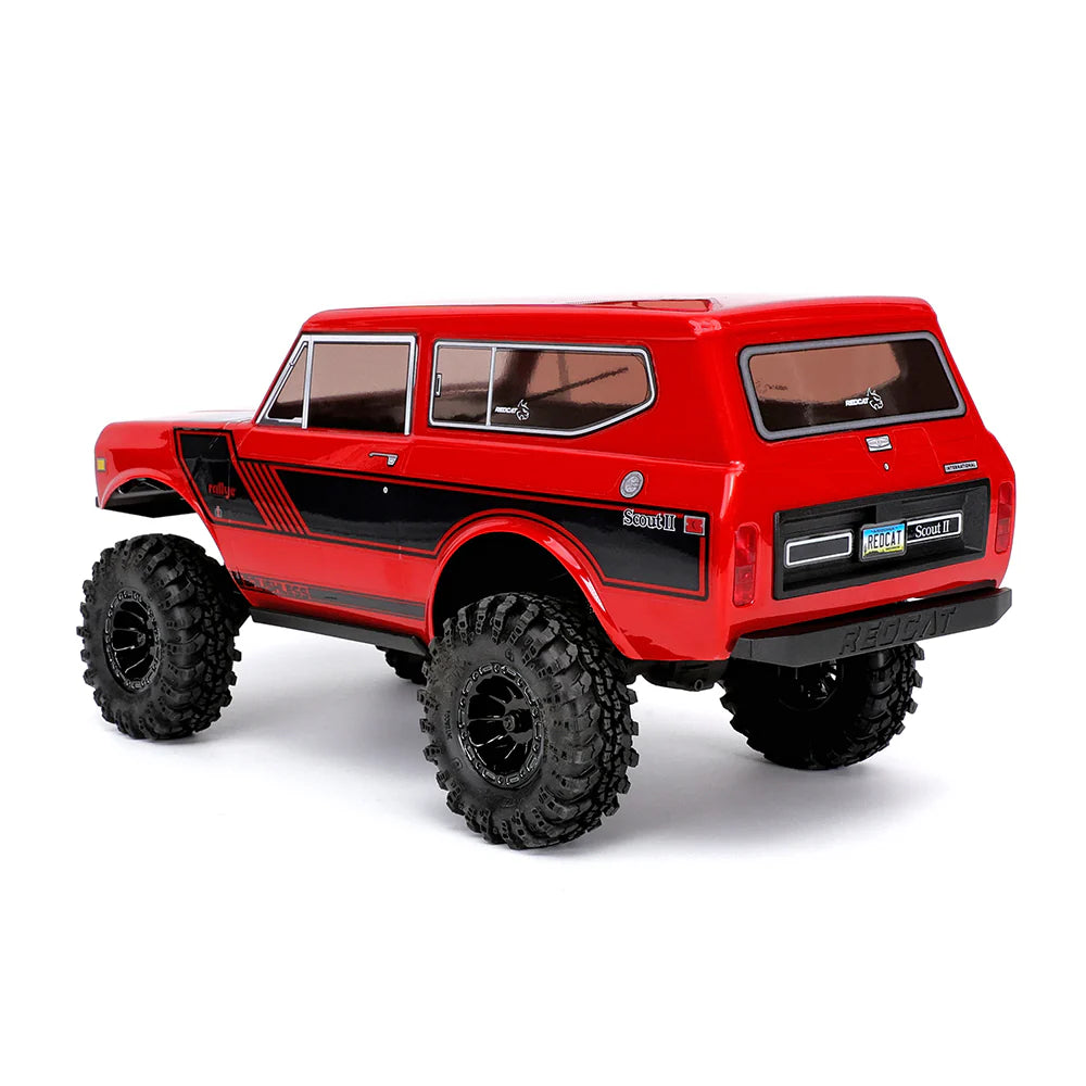 Redcat Ascent-18 International Scout II Brushless - 1/18 Scale Brushless Electric Rock Crawler