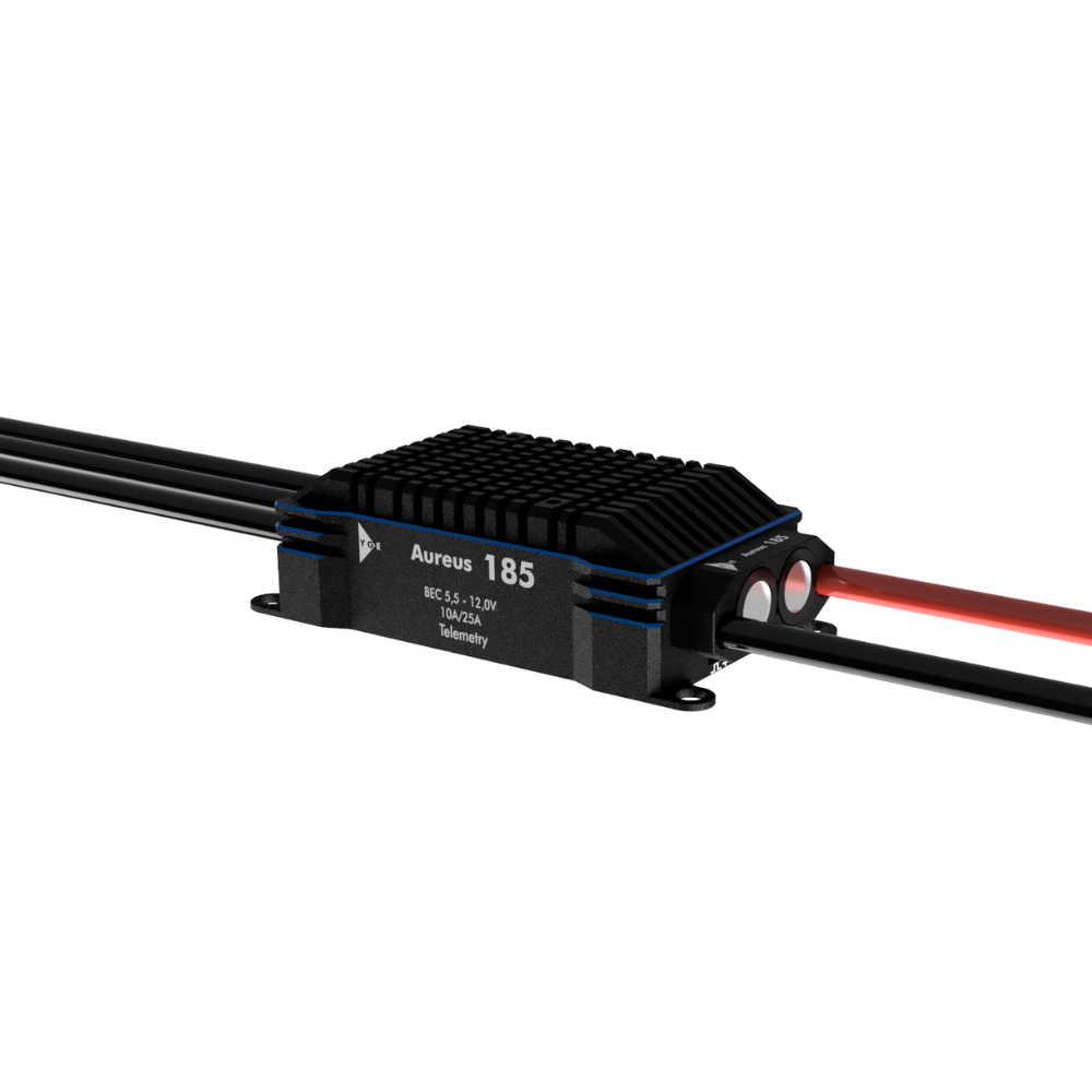 YGE Aureus 185 ESC - 5.5-12V BEC 10A / 25A