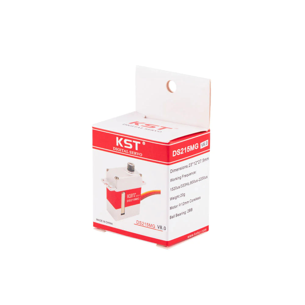 KST DS215MG V8.0 Digital Metal Gear Micro Servo - HeliDirect