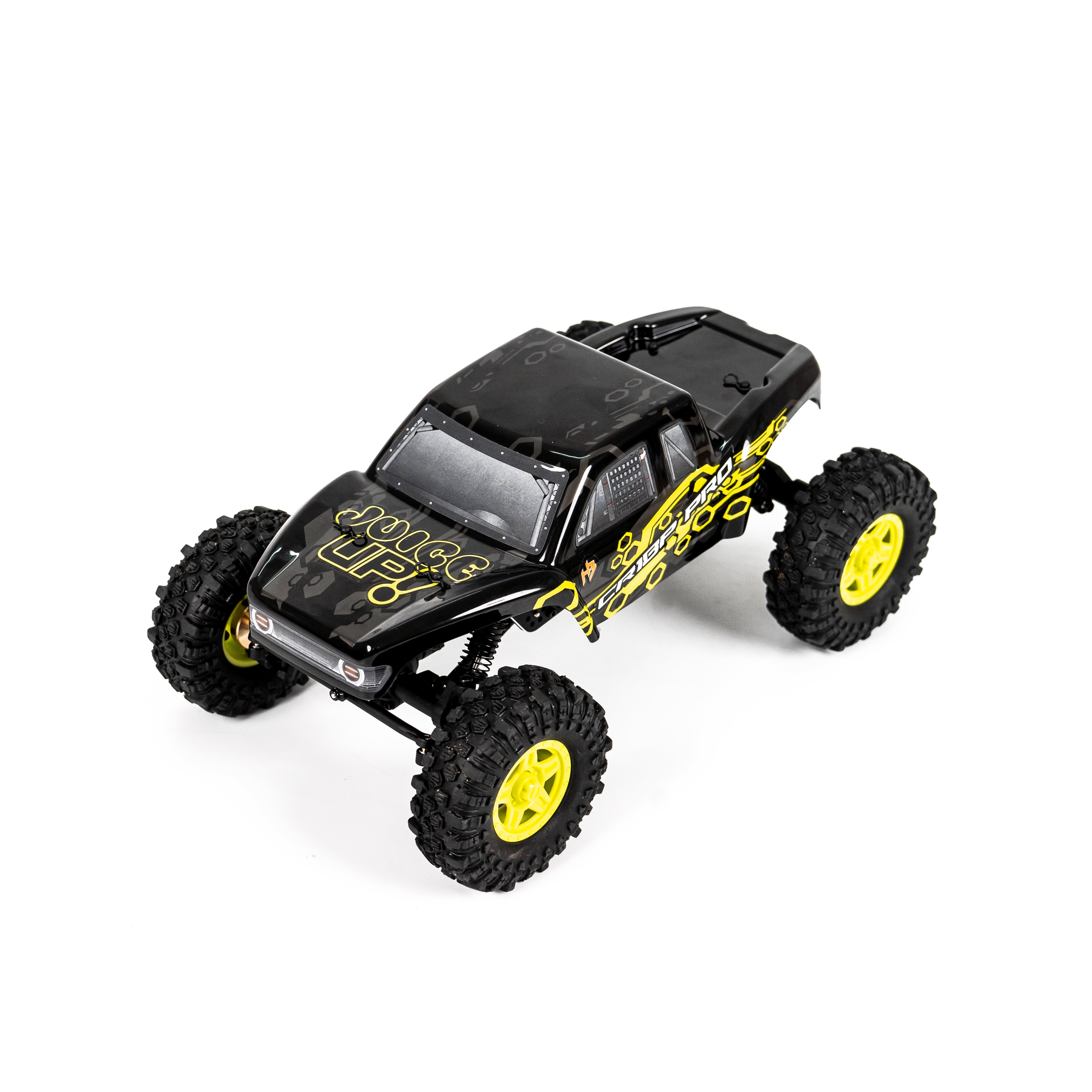 ***OPENBOX*** Hobby Plus 1/18 CR 18P PRO Brushless Juice Up 4X4 RTR Rock Crawler - Yellow