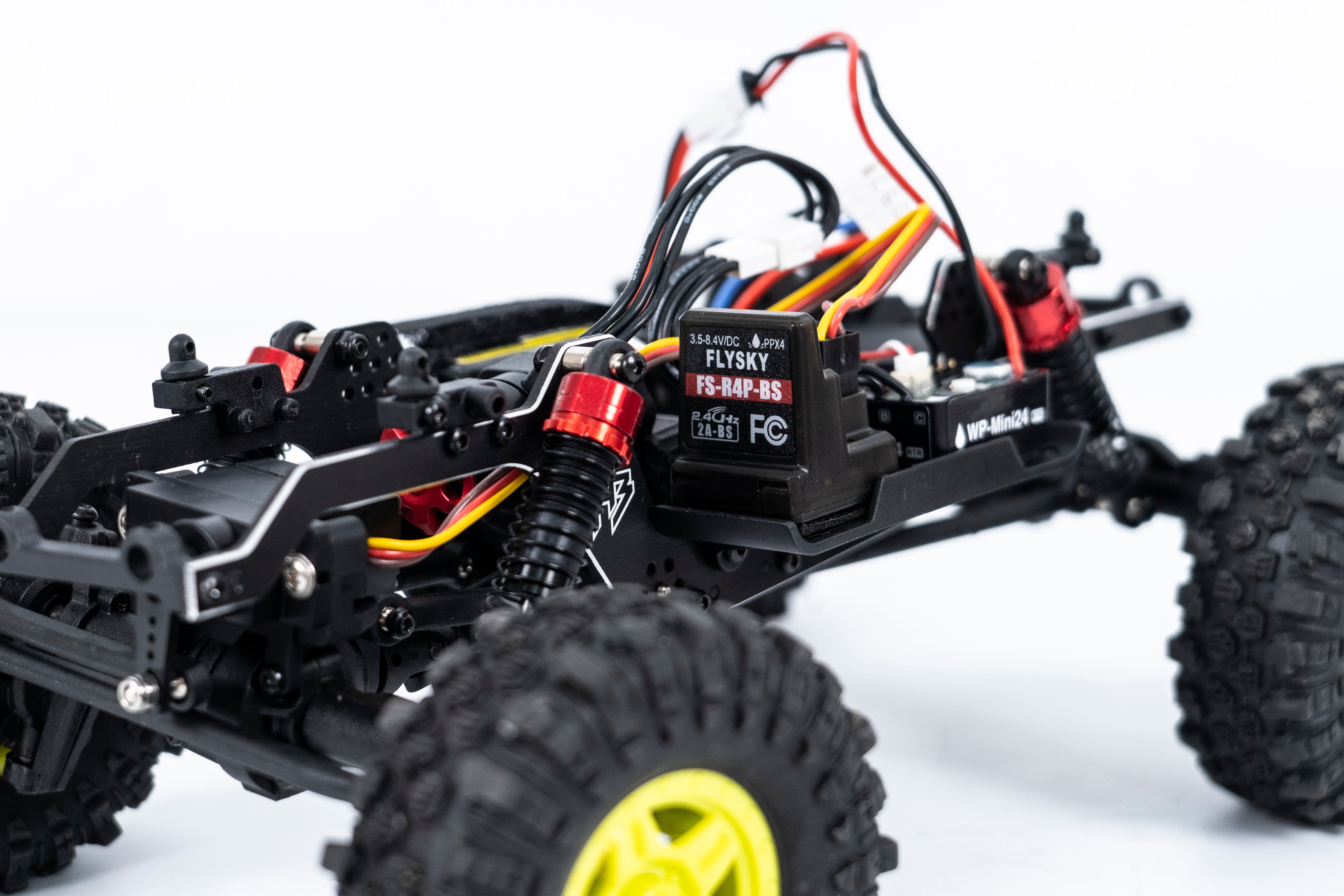 Hobby Plus 1/18 CR 18P PRO Brushless Juice Up 4X4 RTR Rock Crawler - Red