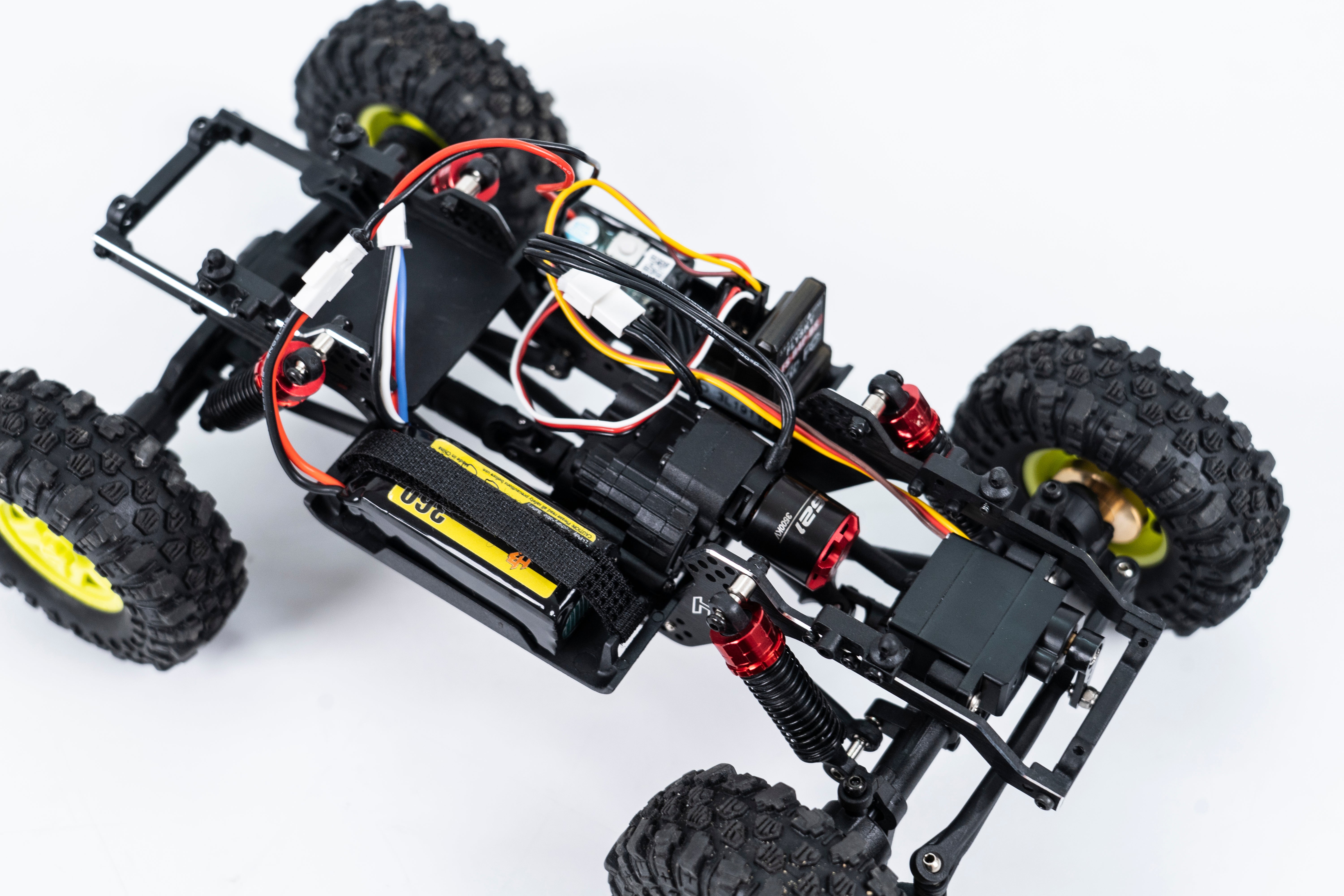 Hobby Plus 1/18 CR 18P PRO Brushless Juice Up 4X4 RTR Rock Crawler - Red