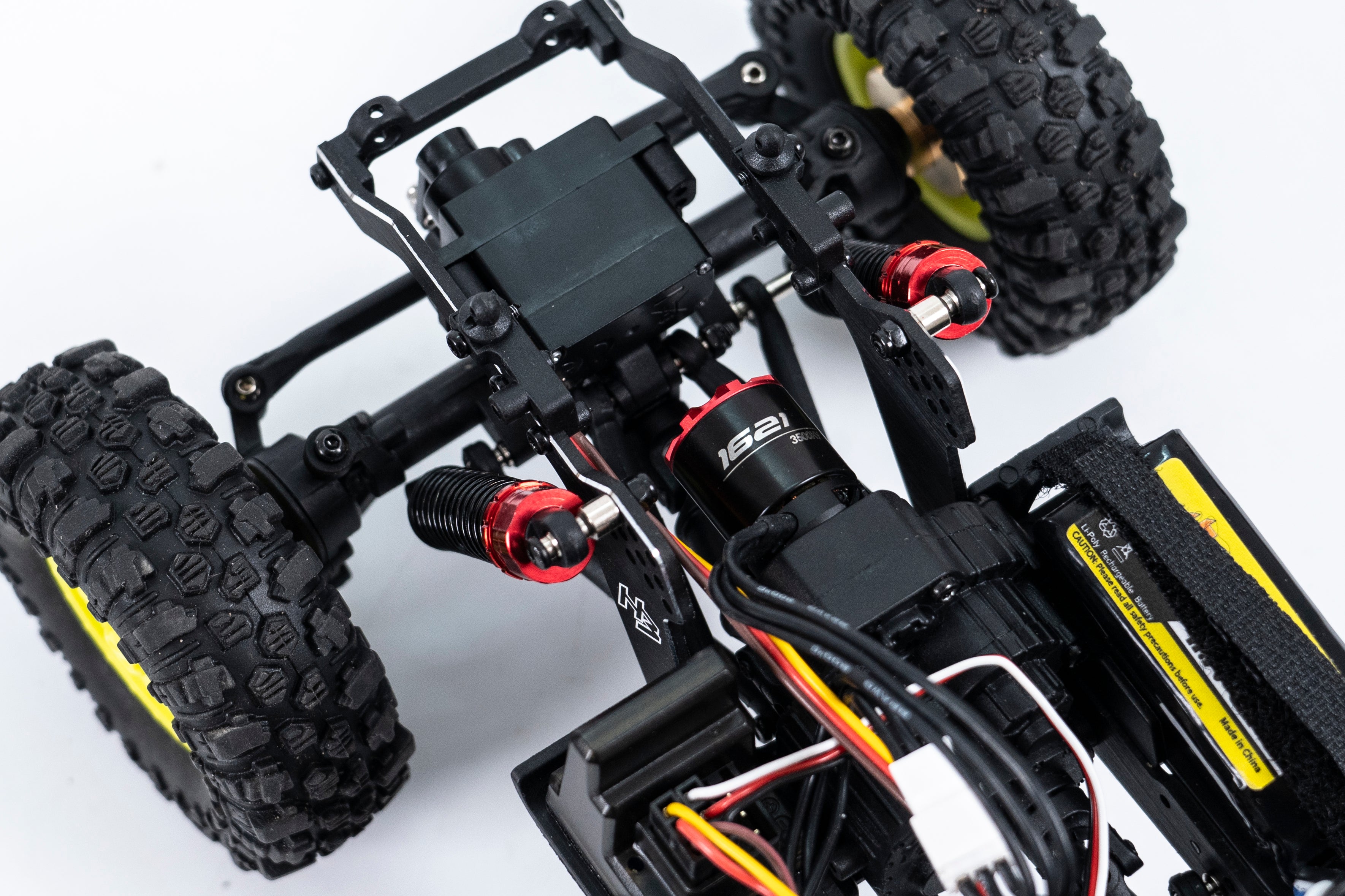 Hobby Plus 1/18 CR 18P PRO Brushless Juice Up 4X4 RTR Rock Crawler - Red