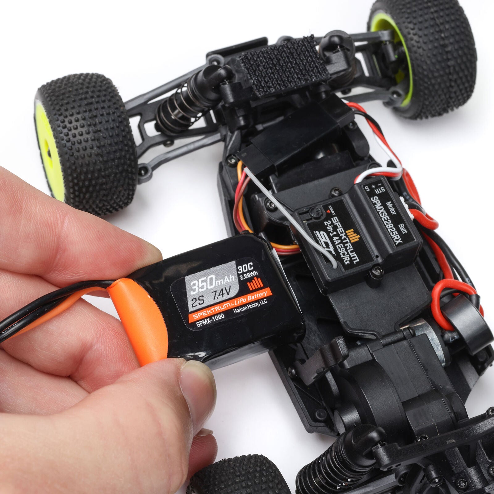 Losi 1/28 Micro-T 2S 2WD RTR Stadium Truck (Battery & Charger Included) - Silver