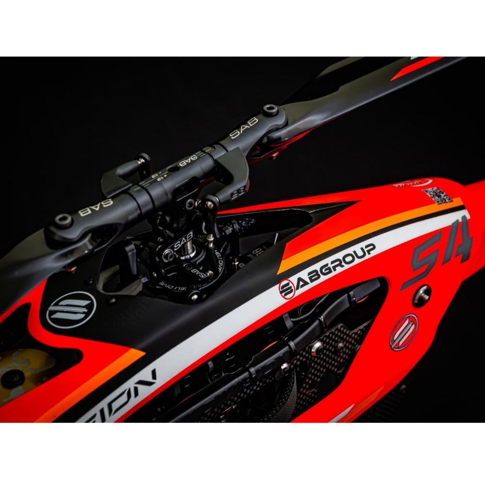 SAB ILGoblin PRO 520 Orange w/ Main and Tail Blades