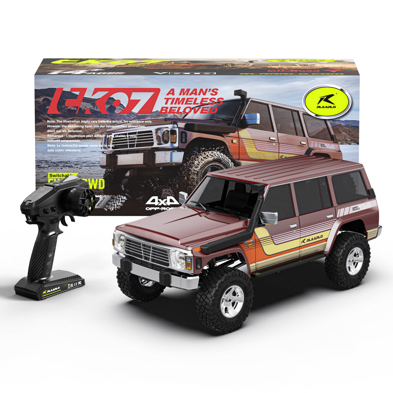 Rlaarlo 1/7 Scale 4WD Brushless RTR RC Crawler TK07