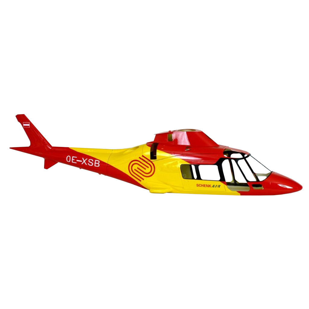 Fiberglass Scale Fuselage AGUSTA A109 .60 (700) Size - SCHENK Color - HeliDirect
