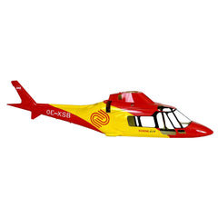 Fiberglass Scale Fuselage AGUSTA A109 .60 (700) Size - SCHENK Color - HeliDirect